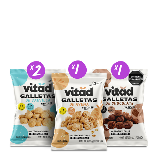 [V020] Galletas Variadas 30g x 4uds