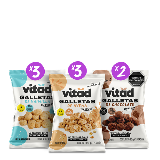 [V021] Galletas Variadas 30g x 8uds