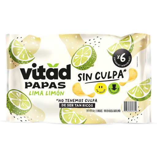 [V049] Papas de Limón 24g x 6uds