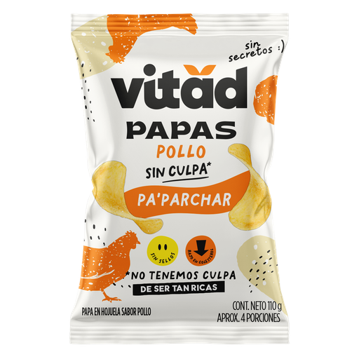 [V053] Papas de Pollo Pa' Parchar 110g